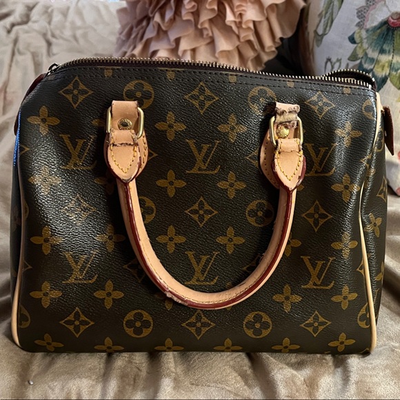 Louis Vuitton Brown Monogram Satchel - Picture 1 of 5